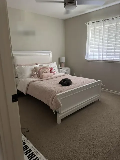 The bedroom before