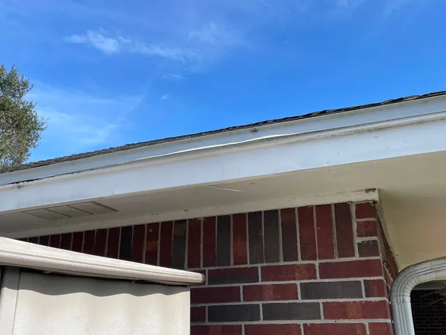 Finished eave line